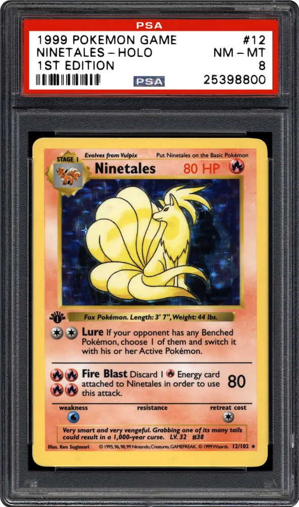 Ninetales - Holo 1st Edition